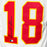 Emmitt Thomas Signed Kansas City White Football Jersey (Beckett)