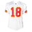 Emmitt Thomas Signed Kansas City White Football Jersey (Beckett)