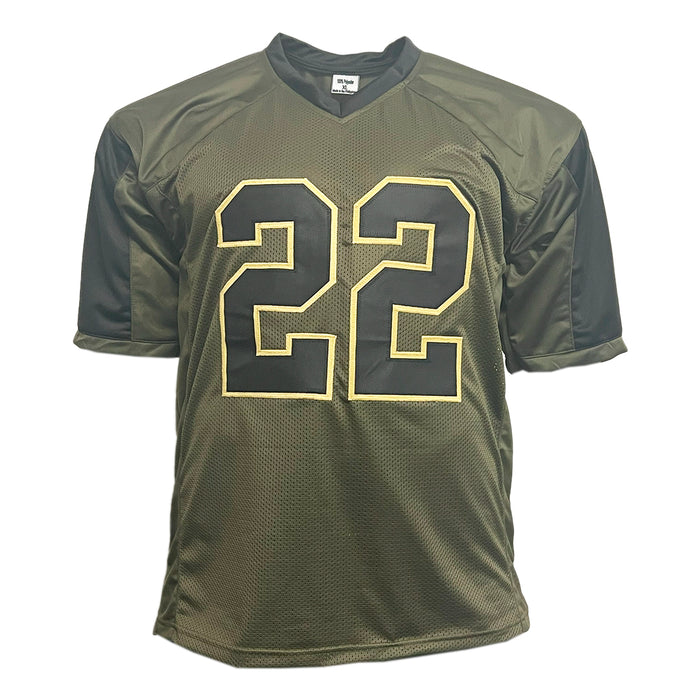 Emmitt Smith Unsigned Salute to Service Football Jersey