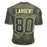 Steve Largent Unsigned Salute to Service Football Jersey