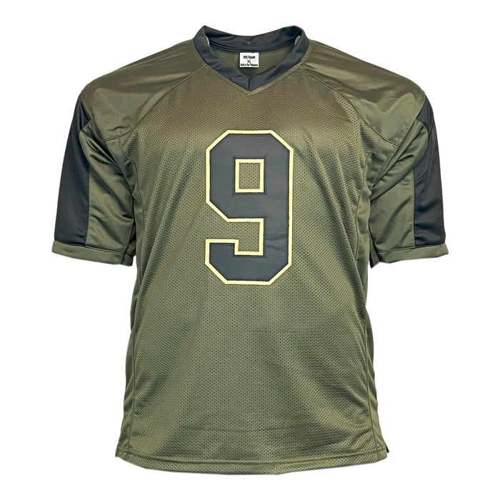 Joe Burrow Unsigned Salute to Service Football Jersey