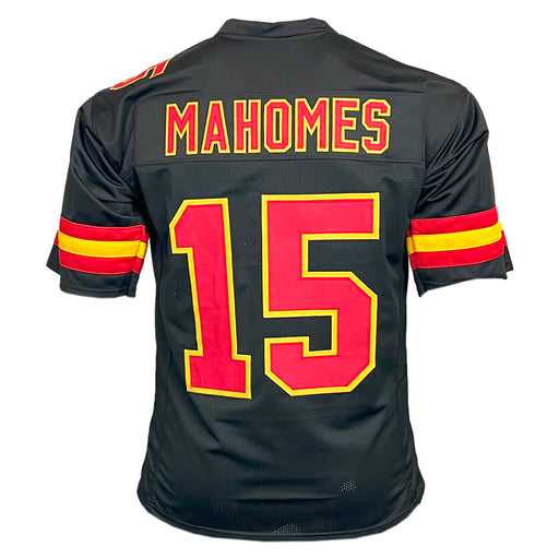 Patrick Mahomes Unsigned Kansas City Black Football Jersey