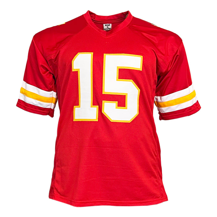 Patrick Mahomes Unsigned Kansas City Red Large Football Jersey