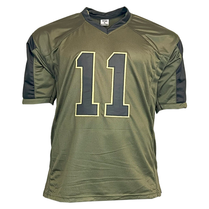 Micah Parsons Unsigned Salute to Service Football Jersey