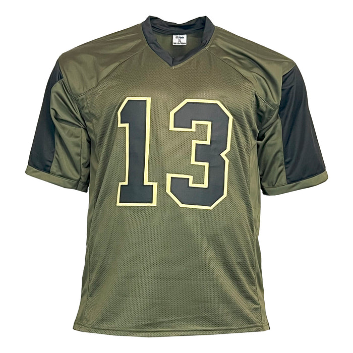 Dan Marino Unsigned Salute to Service Football Jersey