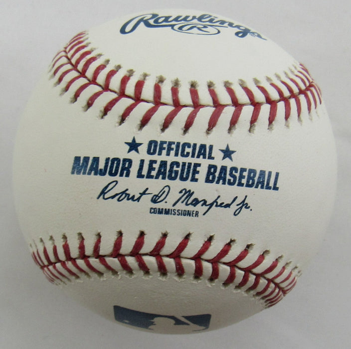 Ron Davis Signed Auto Rawlings Baseball B163