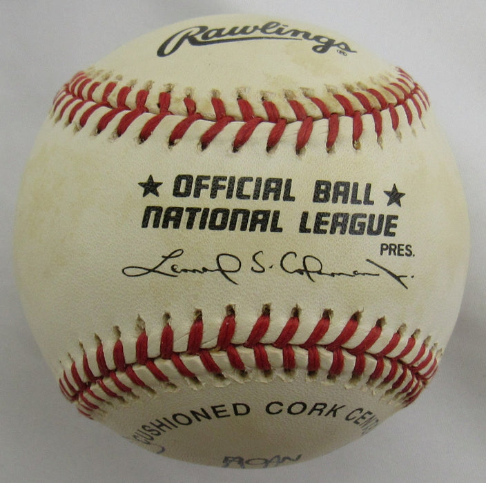 Ty Wigginton Signed Auto Rawlings Baseball B165