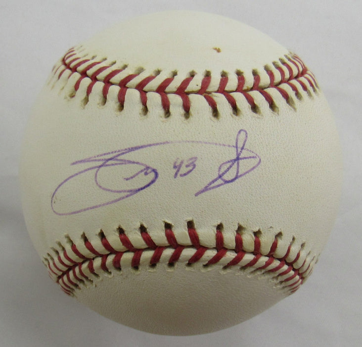 Scott Proctor Signed Auto Rawlings Baseball B166
