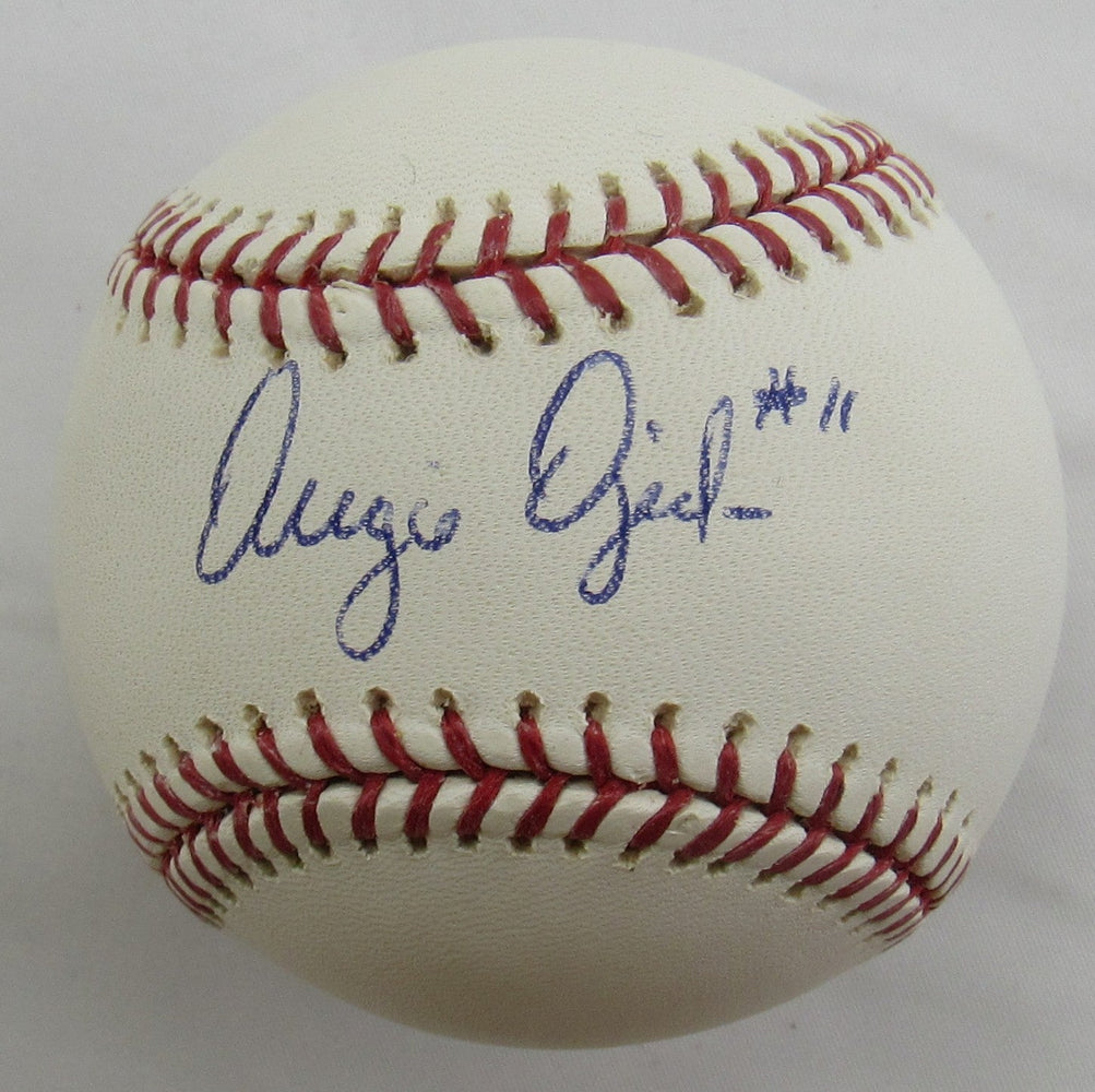 Augie Ojeda Signed Auto Rawlings Baseball B166