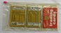 1968 Topps Baseball Card Rack Pack - Lou Brock on Top - Read Notes