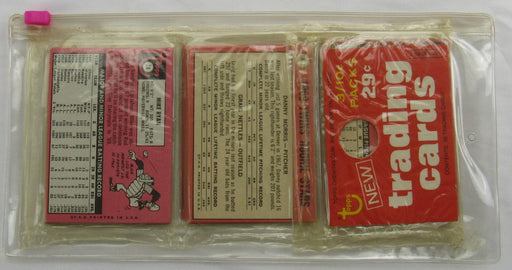 1969 Topps Baseball Card Rack Pack - Joe Morgan on Top - Read Notes