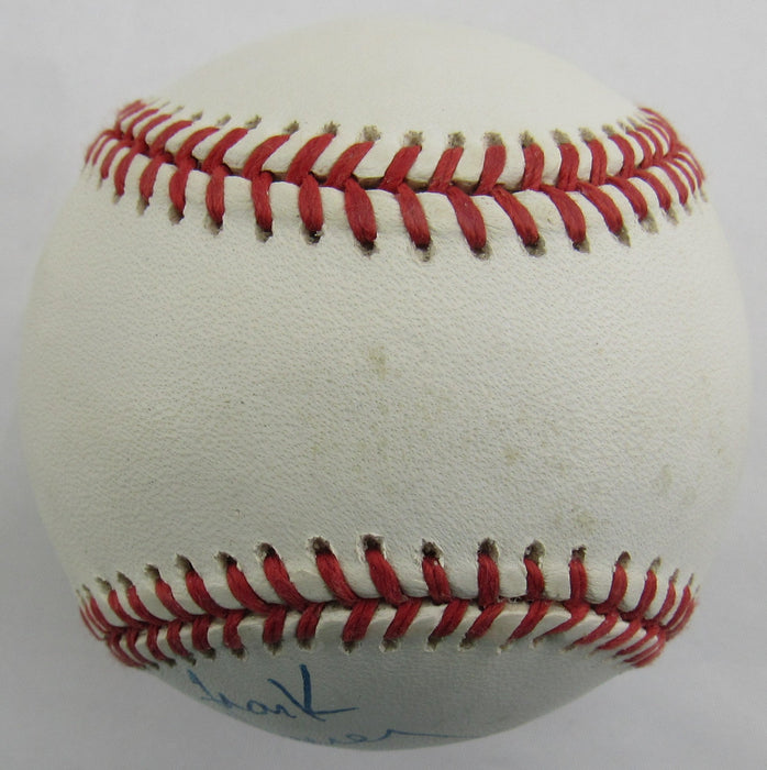 Frank Rodriguez Signed Auto Rawlings Baseball B169