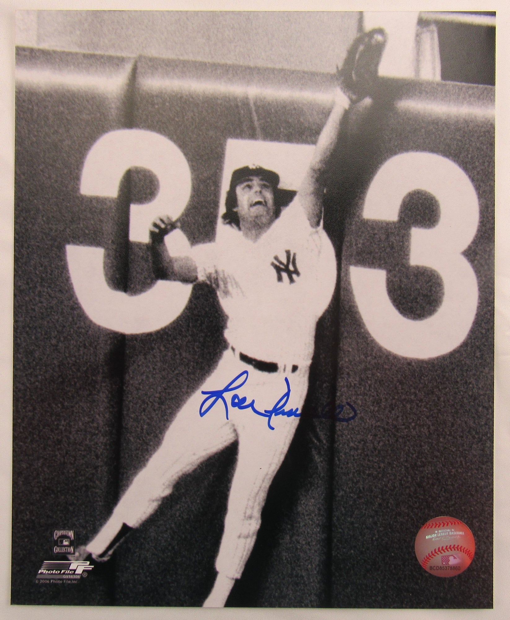 Lou Piniella Signed Auto 8x10 Photo — RSA