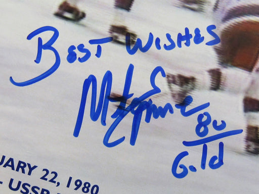 Mike Eruzione Signed Auto 8x10 Photo