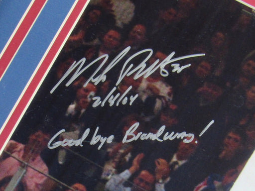 Mike Richter Signed Framed 16x20 Photo PSA/DNA K88610