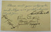 5 Yankees Hall of Famers & Greats Signed 5.5x3.5 Index Card JSA LOA YY80108