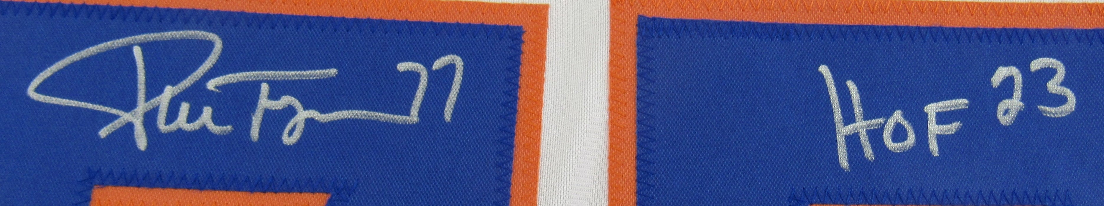 Pierre Turgeon New York Rangers Signed Auto Jersey JSA COA I