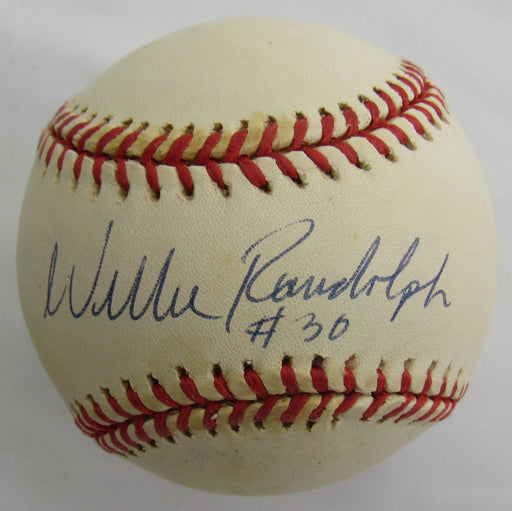 Willie Randolph Signed Auto Baseball JSA CI59440