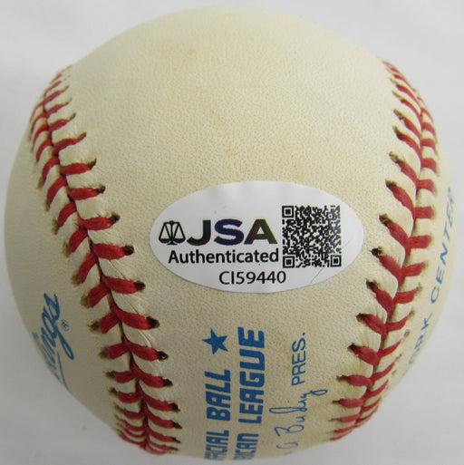 Willie Randolph Signed Auto Baseball JSA CI59440