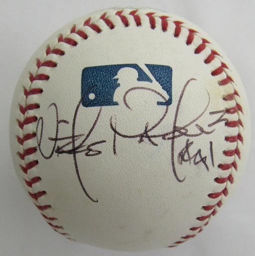 Victor Martinez Signed Auto Baseball JSA CI59439