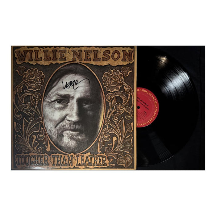 Willie Nelson Signed Tougher Than Leather Vinyl Record (JSA)