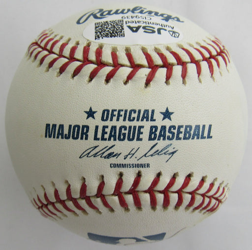 Victor Martinez Signed Auto Baseball JSA CI59439