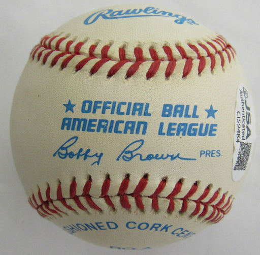 Nolan Ryan Signed Auto Baseball JSA CI59484