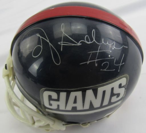Otis Anderson Signed Auto Mini Helmet JSA CI59559