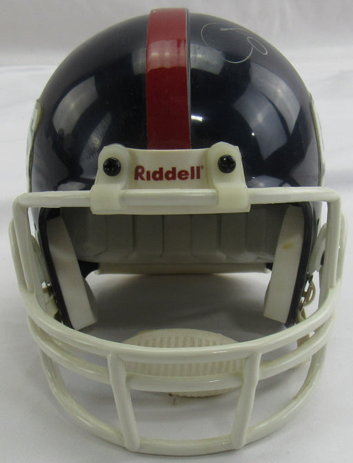 Otis Anderson Signed Auto Mini Helmet JSA CI59559