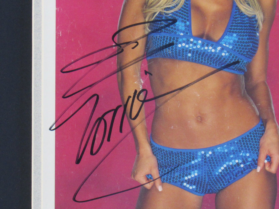 Torrie Wilson Signed Framed 8x10 Photo Beckett Holo
