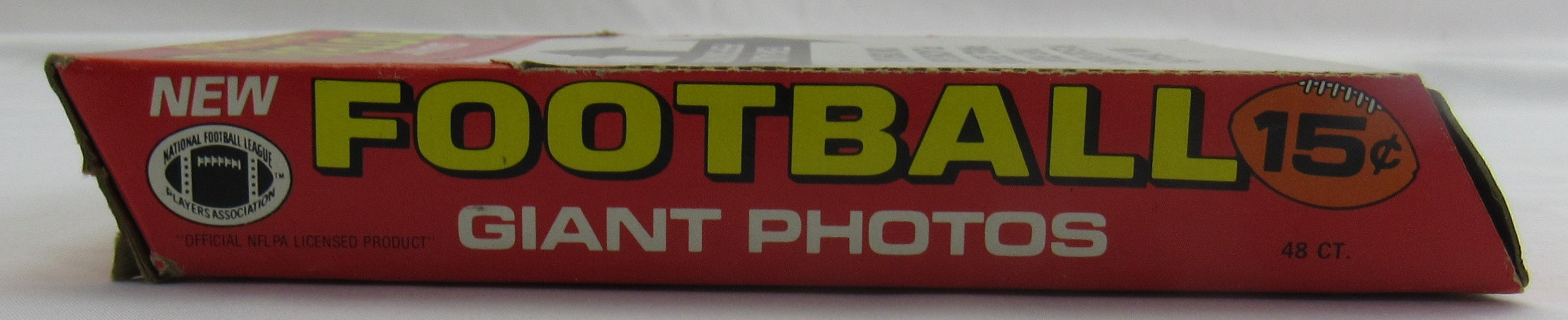 1980 Topps Giant Football Photos Box - Walter Payton Topps Super