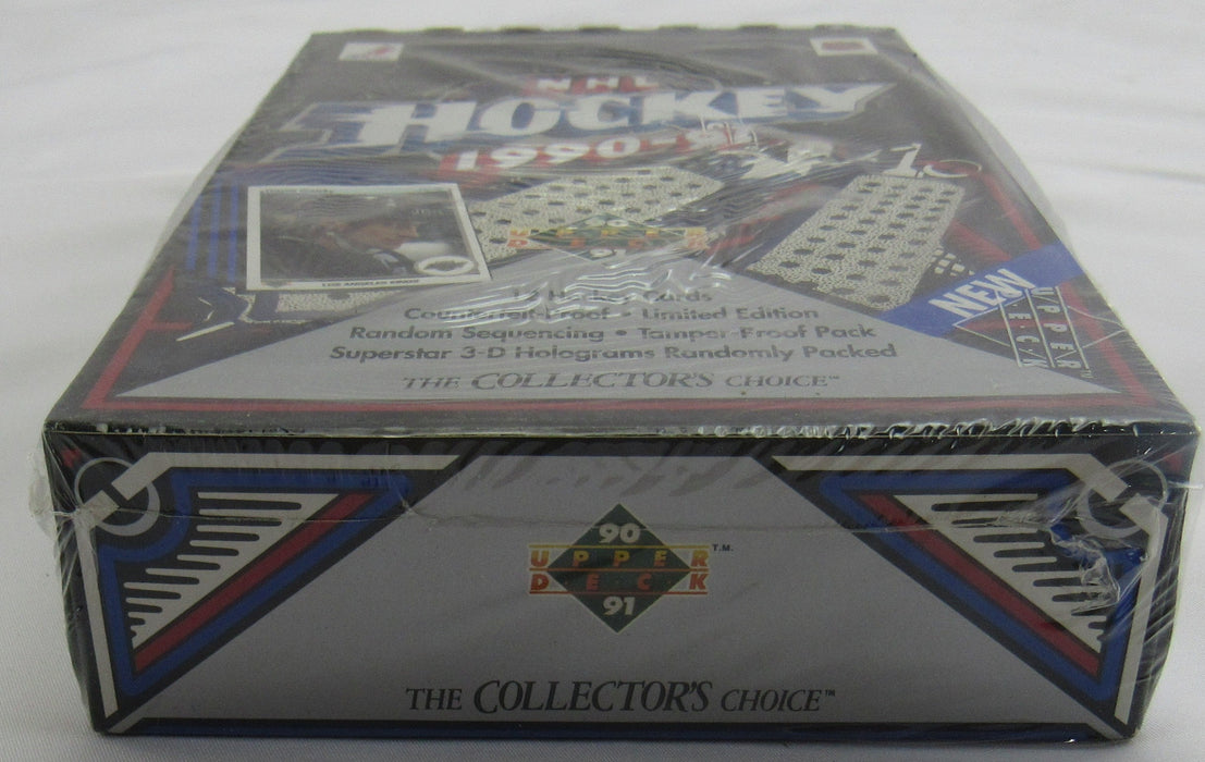 1990-91 Upper Deck Hockey Wax Box