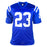 Frank Gore Signed Indianapolis Blue Football Jersey (JSA)