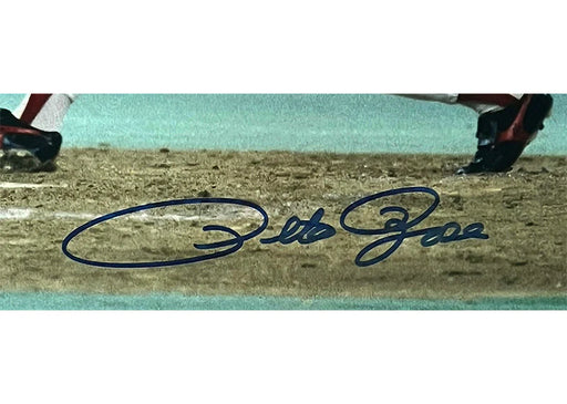 Pete Rose Signed 4192 Hit King 9/11/85 Inscription 16x20 Baseball Photo (JSA)