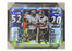 Ray Lewis Ed Reed Signed Baltimore 3D Light Up Framed Football 16x20 Photo (Beckett)