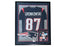 Rob Gronkowski Signed New England Framed Jersey 34x42 (PSA)
