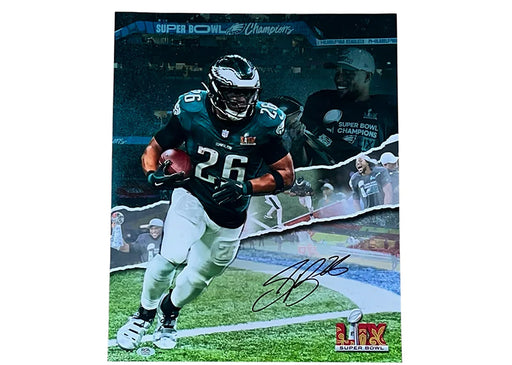 Saquon Barkley Signed Philadelphia 16x20 Football Photo (PSA)