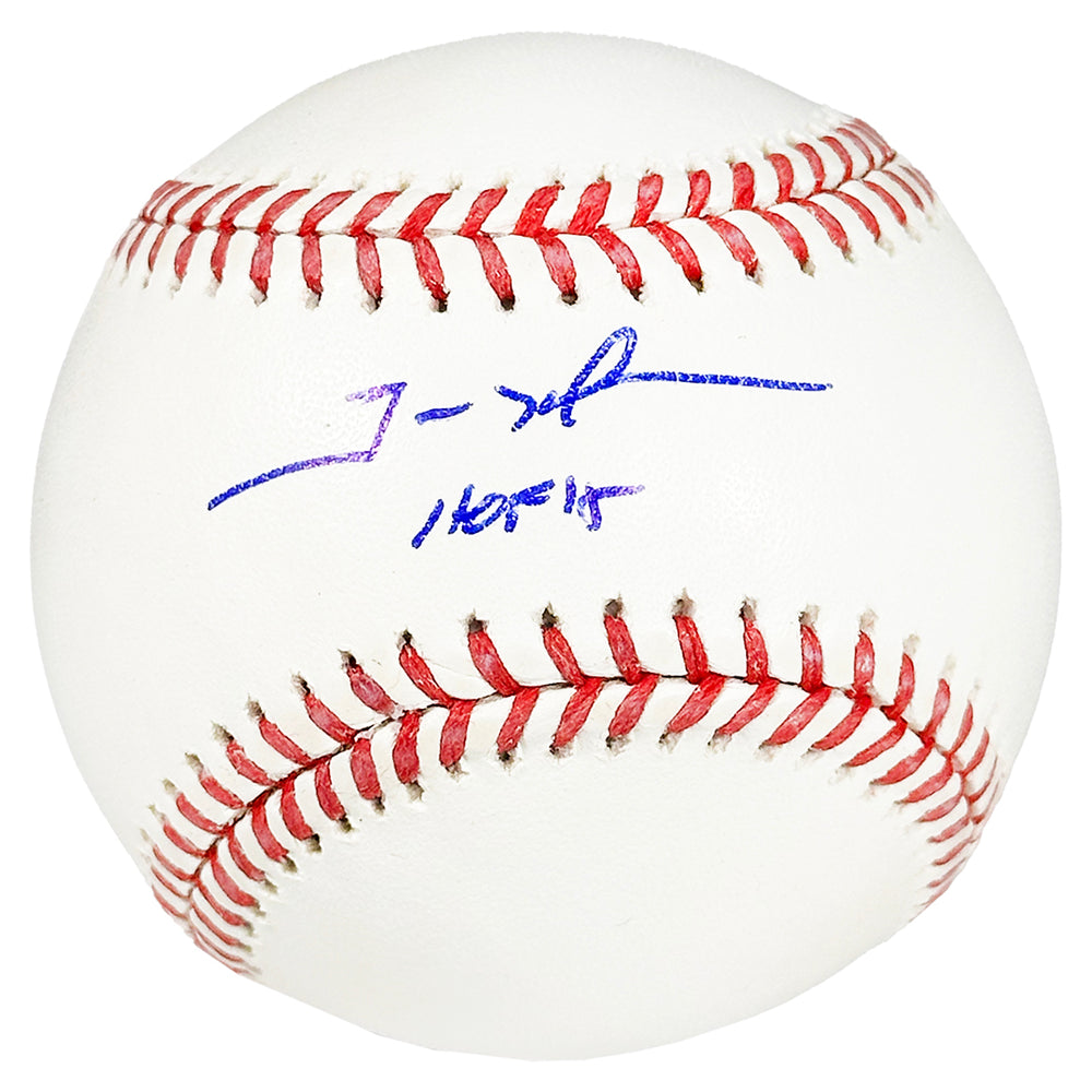 Trevor Hoffman Signed HOF 18 Inscription Rawlings Official Major League Baseball (MLB)