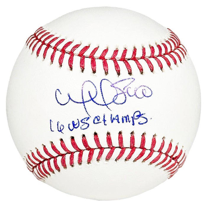 Willson Contreras Signed 16 WS Champs Inscription Rawlings Official Major League Baseball (Fanatics/MLB)