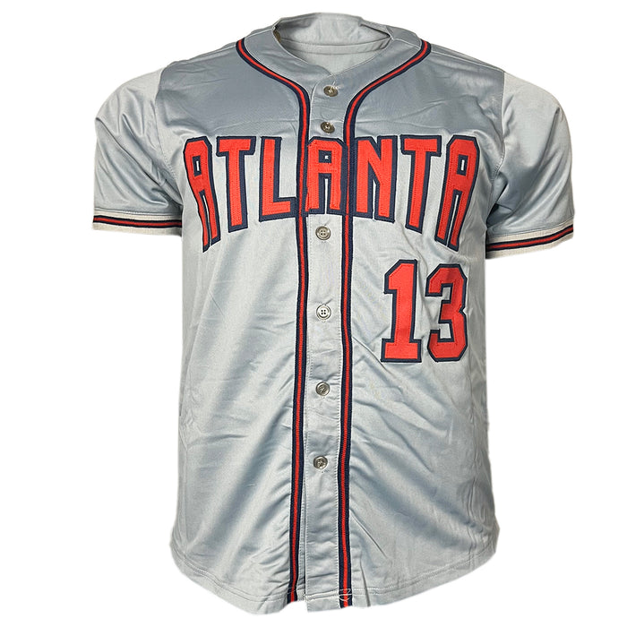 Ronald Acuna Jr Signed Atlanta Grey Baseball Jersey (JSA)