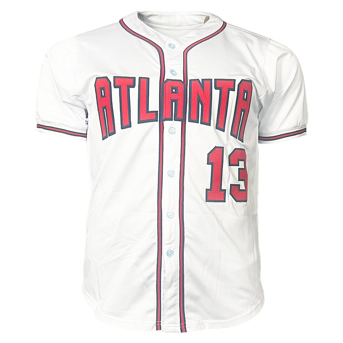 Ronald Acuna Jr Signed Atlanta White Baseball Jersey (JSA)