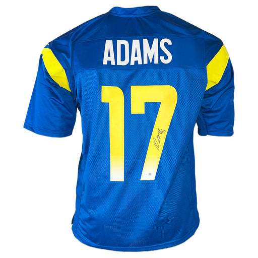 Davante Adams Signed Los Angeles Royal Blue Football Jersey (JSA)