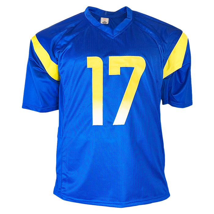 Davante Adams Signed Los Angeles Royal Blue Football Jersey (JSA)