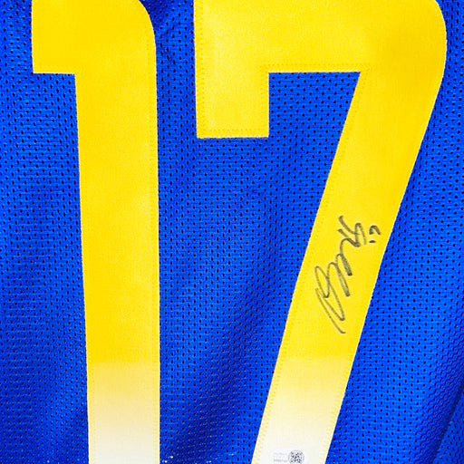Davante Adams Signed Los Angeles Royal Blue Football Jersey (JSA)