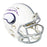 Jordan Addison Signed Minnesota Vikings Alt 2024 Speed Mini Football Helmet (JSA)