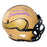 Jordan Addison Signed Purple Ink Minnesota Vikings Salute to Service 2023 Mini Football Helmet (JSA)