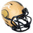 Jordan Addison Signed White Ink Minnesota Vikings Salute to Service 2023 Mini Football Helmet (JSA)