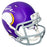 Jordan Addison Signed Minnesota Vikings Tribute Speed Mini Football Helmet (JSA)
