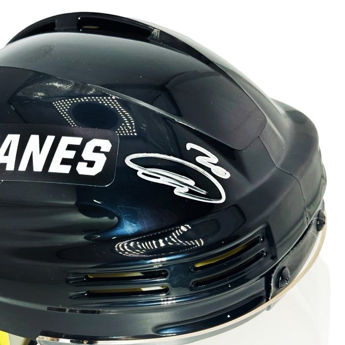 Sebastian Aho Signed Carolina Hurricanes Mini NHL Hockey Helmet (Fanatics)