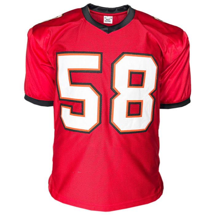 Kwon Alexander Signed Tampa Bay Red Football Jersey (JSA)